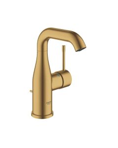 Grohe 23485GNA Essence New 1.2 GPM 1 Hole Single-Handle Pop Up Bathroom Faucet in Brushed Cool Sunrise