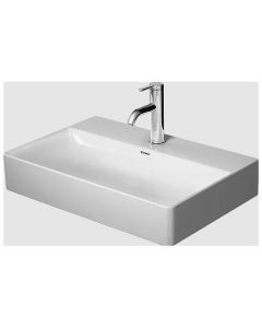 Duravit 2356600044 DuraSquare 23.63" L X 15.75" W X 5.75" H Vanity Sink in White