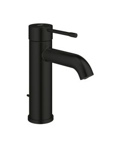 Grohe 235922431 Essence Single Hole Single Handle S-Size Bathroom Faucet 1.2 GPM in Matte Black