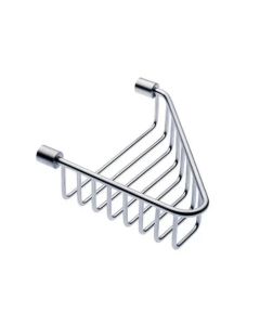Cosmic WJC240A0050001 Minimalism Corner Wall Basket in Polished Chrome