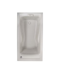 American Standard 2422068C.020 Evolution™ 60" L X 32" W X 21-1/2" H Rectangular Drop-In Bathtub with EverClean Technology in White