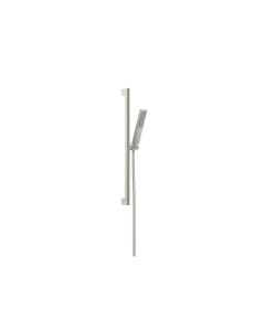 Hansgrohe 24370821 Pulsify E 2.5 GPM Rectangular Single Function 24" Wall Bar Hand Shower Set 100 1-Jet in Brushed Nickel