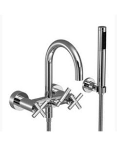 Dornbracht 25133892-00 Tara Bath Faucet With Shower Set In Chrome
