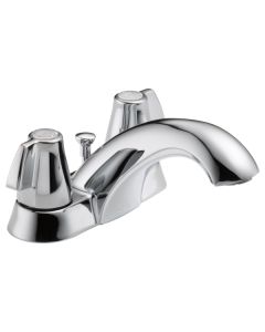 Delta 2520LF-MPU Classic Two Handle Centerset Bathroom Faucet In Chrome