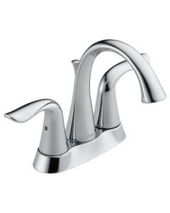 Delta 2538-MPU-DST Lahara Two Handle Centerset Bathroom Faucet In Chrome
