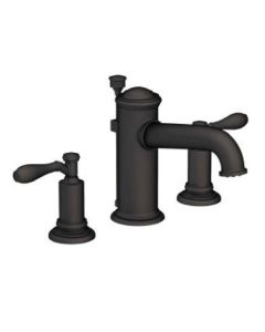 Newport Brass 2550/56 Ithaca Widespread Lavatory Faucet in Flat Black