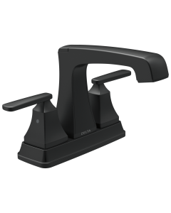 Delta 2564-BLTP-DST Ashlyn Two Handle Tract-Pack Centerset Lavatory Faucet in Matte Black