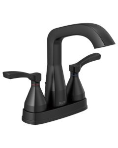 Delta 25776-BLMPU-DST Stryke Centerset Faucet In Matte Black