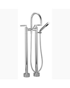 Dornbracht 25943882-08 Tara Two-Hole Bath Faucet In Platinum