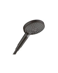 Hansgrohe 26037671 Raindance Select S Handshower 120 3-Jet PowderRain, 2.5 GPM in Matte Black
