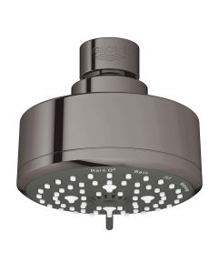 Grohe 26043A01 Tempesta Cosmopolitan 100 Shower Head, 4" - 4 Sprays, 1.75 Gpm In Hard Graphite