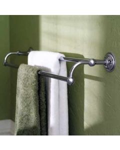 Motiv 2622-24/ORB London Terrace 24 Inch Double Towel Bar In Oil Rubbed Bronze