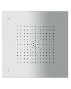 Hansgrohe 26925001 Raindance E Showerhead 400 Square 1-Jet Trim, 2.5 GPM in Chrome (Rough Sold Separately)