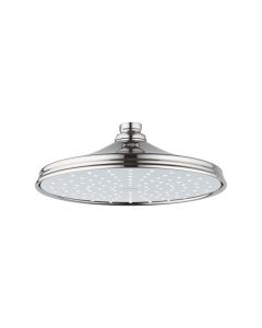 Grohe 26474BE0 Rainshower Rustic 210 Shower Head, 8" - 1 Spray, 1.75 Gpm In Brushed Nickel Infinity