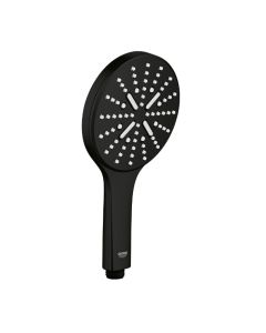 Grohe 265452430 Rainshower Smartactive Hand Shower - 3 Sprays, 1.75 GPM in Matte Black
