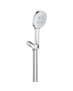 Grohe 26604000 Rainshower Smartactive Hand Shower Kit - 3 Sprays, 1.75 GPM in Starlight Chrome