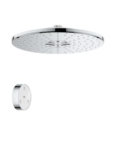 Grohe 26644000 Rainshower 1.75 GPM 310 Smartconnect Shower Head With Remote in StarLight Chrome