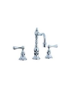 Cifial 268.130.62 Highlands Pillar 3 Hole Widespread Lavatory Faucet in Polished Chrome