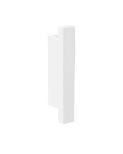 Cosmic WJC268A0021065 The Grid 4.3" H ‎X 1.2 D Wall Mounted Metal Towel Hook in Matte White