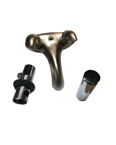 Moen R4550ST Monticello Inspirationse 4" Center Set Bathroom Faucet in Brushed Nickel (Handles Sold Separately)