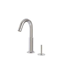Aquabrass ABFB27412BN 27412-BN Geo 2Pce Lavatory Faucet W/Side Joystick, Brushed Nickel