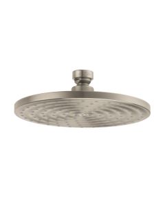 Hansgrohe 26923821 Raindance S Showerhead 180 1-Jet Rain, 1.75 GPM in Brushed Nickel