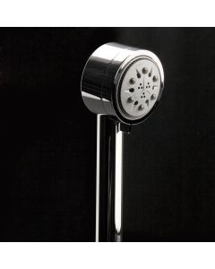Lacava 275-CR Arch Hand-held square showe head with 59" flexible hose, five jets. in Polished Chrome