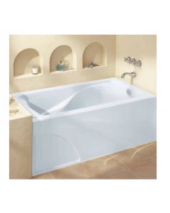 American Standard 2776102.021 Cadet™ Suite 59-7/8" L X 32" W Integral Apron Bathtub
