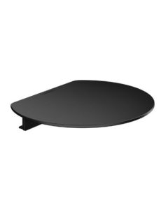 Hansgrohe 27915670 WallStoris 8" Shelf with EasyClick Technology in Matte Black