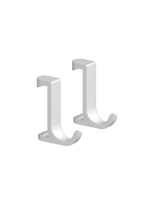 Hansgrohe 27929700 WallStoris Towel Hook- Slim in Matte White