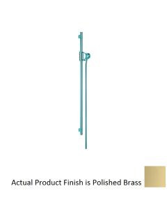 Hansgrohe 27938930 Unica 36" Hand Shower with Slide Bar in Polished Brass