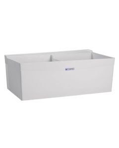 Mustee 27W 40 inch Utilatwin Laundry Tub Wall