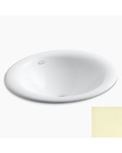 Kohler 2804-Y2 Iron Bell Drop-in bathroom sink in sunlight