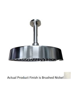 Dornbracht 28568970-060010 7-7/8" Diameter Contemporary Ceiling Mounted Rain Shower in Brushed Nickel