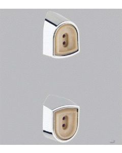 Grohe 28613000 Relexa Lift Corner Mounting Brackets (CHROME) - 28613000 28613000