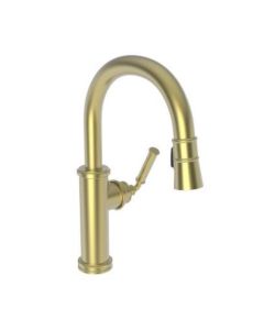 Newport Brass 2940-5223/04 Taft Prep/Bar Pull Down Faucet in Satin Brass (PVD)