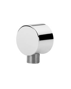 Nikles 2986N05N Techno 1/2" Wall Bracket Elbow in Polished Chrome