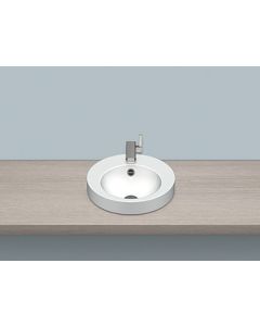Alape 3005 200 000 AB.K400H.1 Sit-on basin, round, 15 3/4" 