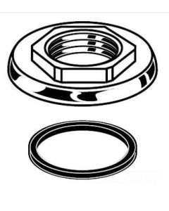 American Standard 030257-0200A Valve Escutcheon Kit, White