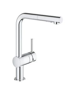 Grohe 30300000 Minta Single-Handle Kitchen Faucet, Starlight Chrome