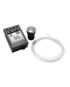 Mountain Plumbing MT951/ORB MT951 Round Classic Touch Waste Disposer Air Switch - Oil Rubbed Bronze