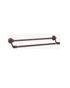 Herbeau 310356 Royale 24" Double Towel Bar in Polished Nickel