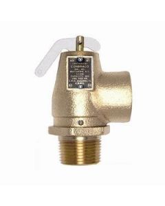 Conbraco 1320208 Bronze Pressure Relief Valve, 15 PSI, 1" x 1" NPT Male x Female