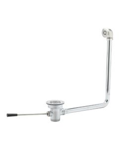 T&S Brass B-3972-01 3-1/2-Inch X 2-Inch Waste Lever with Overflow