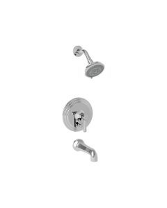 Newport Brass 3-1202BP/26 1200 Series Tub and Shower Trim Only in Polished Chrome (Rough Sold Separately)