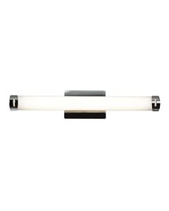 Access Lighting 70038LEDD-CH/OPL 70038LED-CH/OPL Chic LED 24-Inch Width Vanity with Opal Glass Shade, Chrome