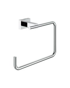 Grohe 40510000 Essentials Cube 8 In. Towel Ring