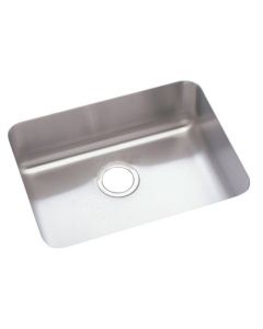 Elkay ELU2115 Gourmet Lustertone Undermount Sink, Stainless Steel, Lustertone Satin, Single-Bowl