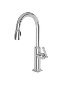 Newport Brass 3170-5103/26 Adams Pull Down Kitchen Faucet in Polished Chrome