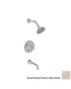 Newport Brass 3-1762BP/15S Victoria Tub And Shower Trim Kit in Satin Nickel (Rough Sold Separately)